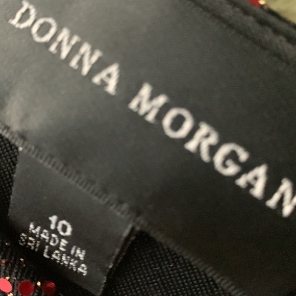 Donna Morgan jumpsuit sequen top size 10 - Picture 5 of 11